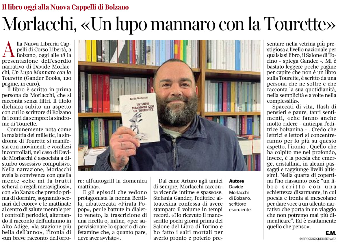 Un Lupo Mannaro con la Tourette